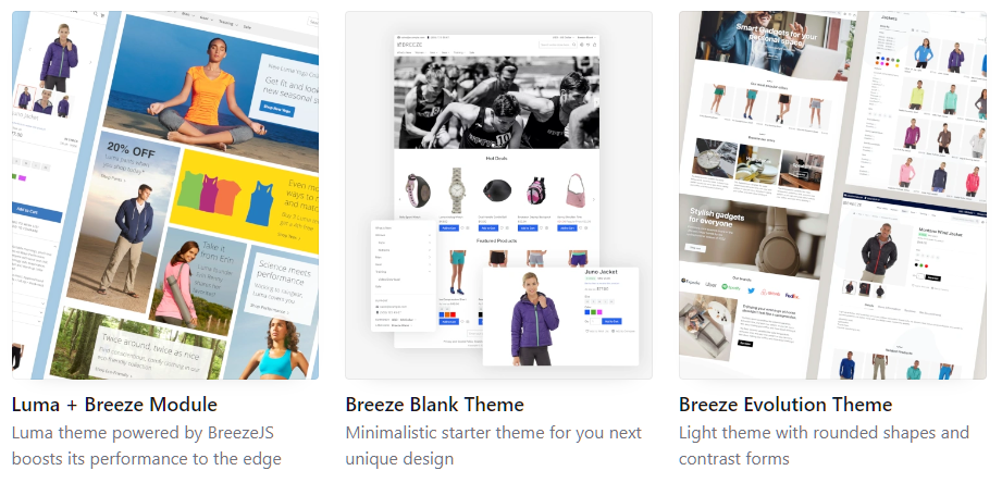 Magento 2 Breeze Theme
    Screenshot.